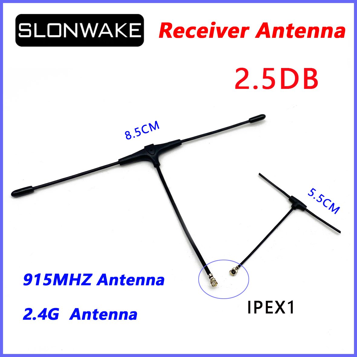 Tbs Fpv Tracer - Antena Penerima Omnidirectional 2.4G T 40MM/90MM