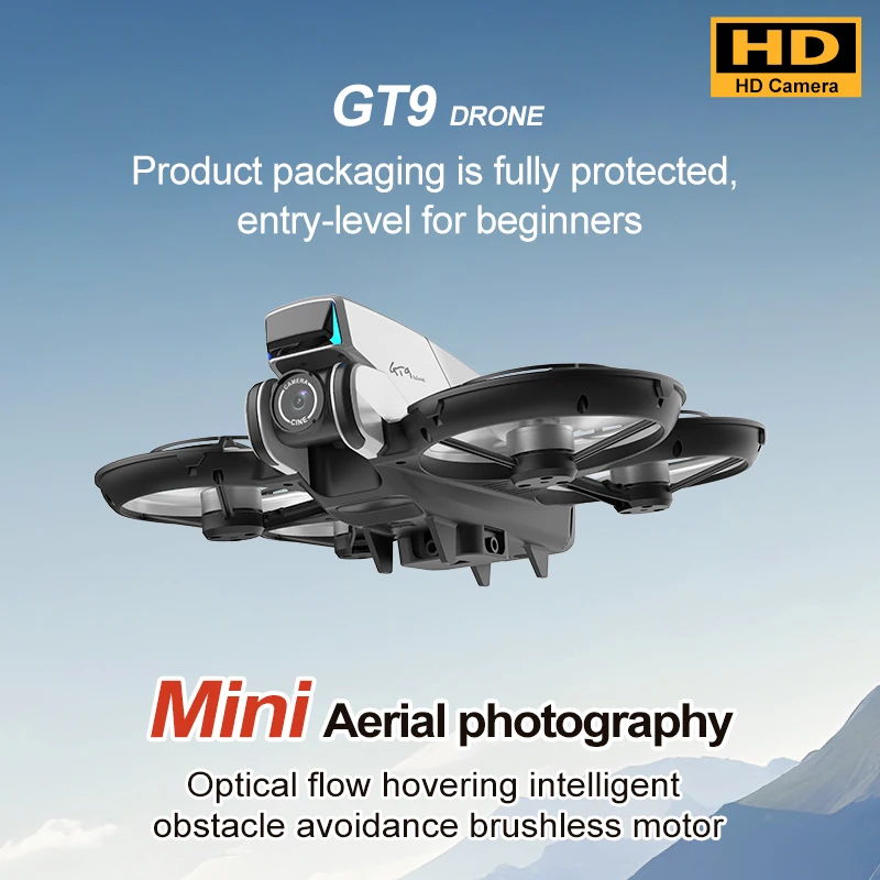 Drone RC Lipat GT9 GPS Asli de - Drone Gimbal Brushless ulasan dan harga