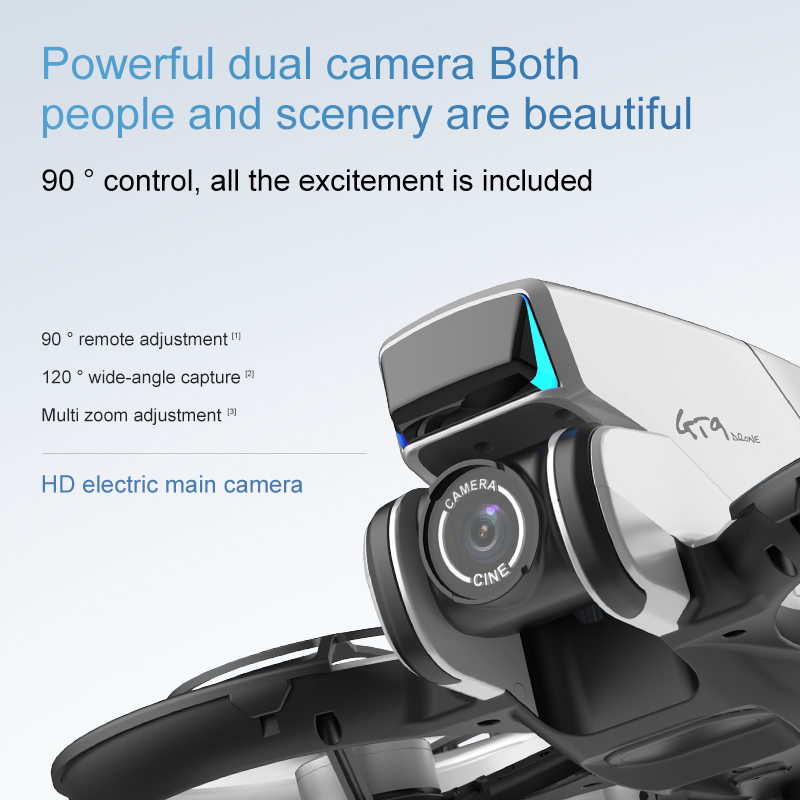 Drone RC Lipat GT9 GPS Asli de - Drone Gimbal Brushless ulasan dan harga